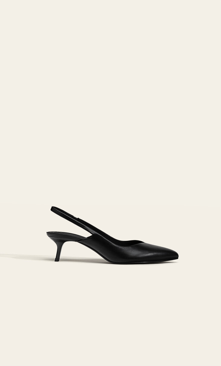Heeled slingback shoes | Stradivarius (UK)
