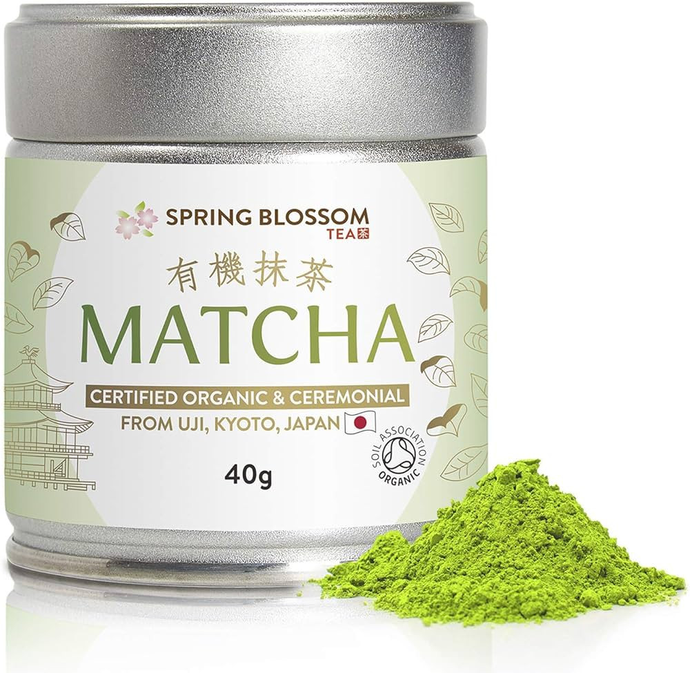 40g Organic Matcha Green Tea Powder Japanese Ceremonial Grade from Uji, Kyoto, First Harvest Ston... | Amazon (UK)
