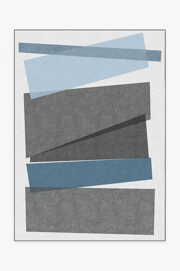 Color Field in Blue Rug | Ruggable