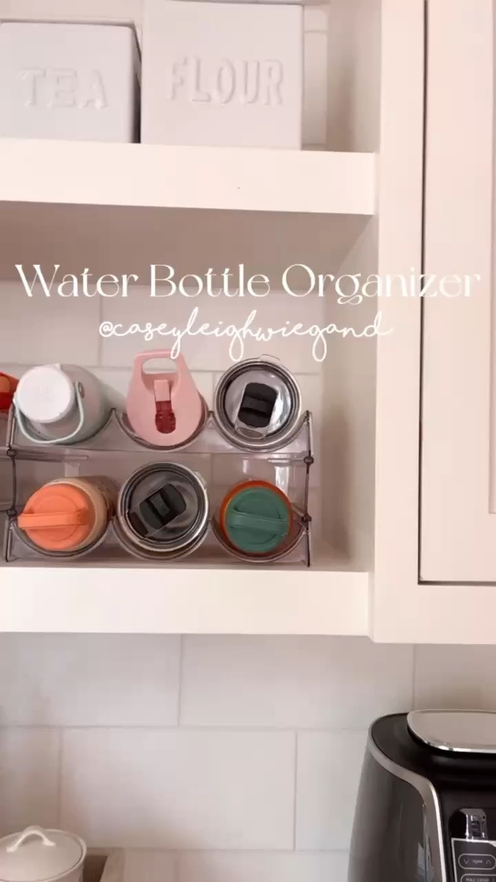 Say goodbye to cluttered cabinets with this genus water bottle organizer-functional, sleek, and a total game-changer! 

#LTKFindsUnder50 #LTKHome
