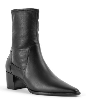 Women's Giselle Pointed Toe Block Heel Booties | Bloomingdale's (AU)