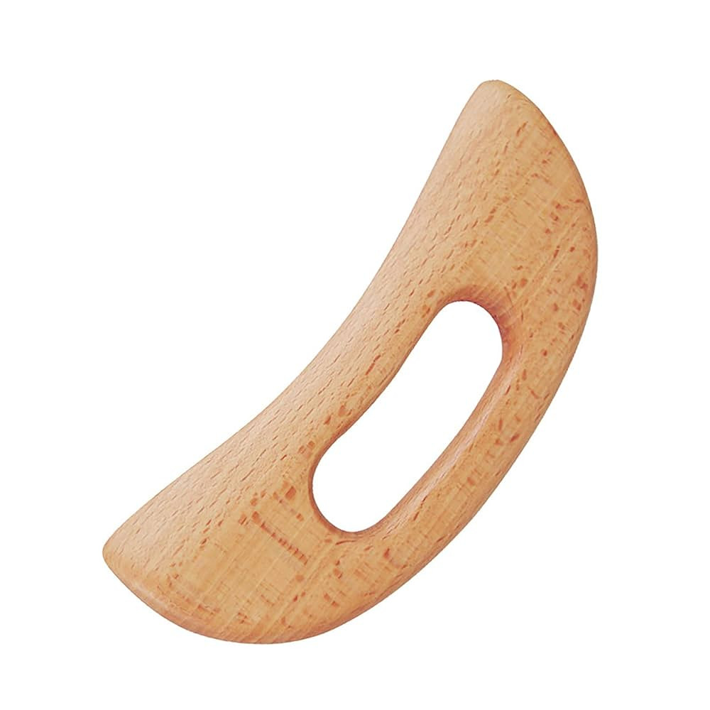Lymphatic Drainage Massager, Wooden Gua Sha Tool, Manual Massage Scraper for Anti Cellulite and R... | Amazon (UK)