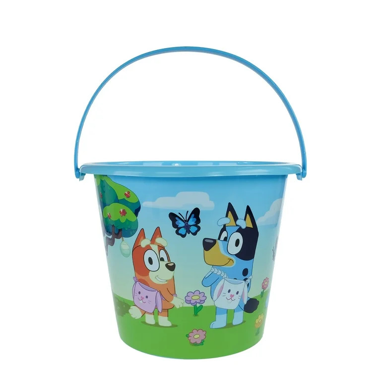 Bluey Plastic Jumbo Easter Pail by Ruz Made with Recycled Plastic | Walmart (US)