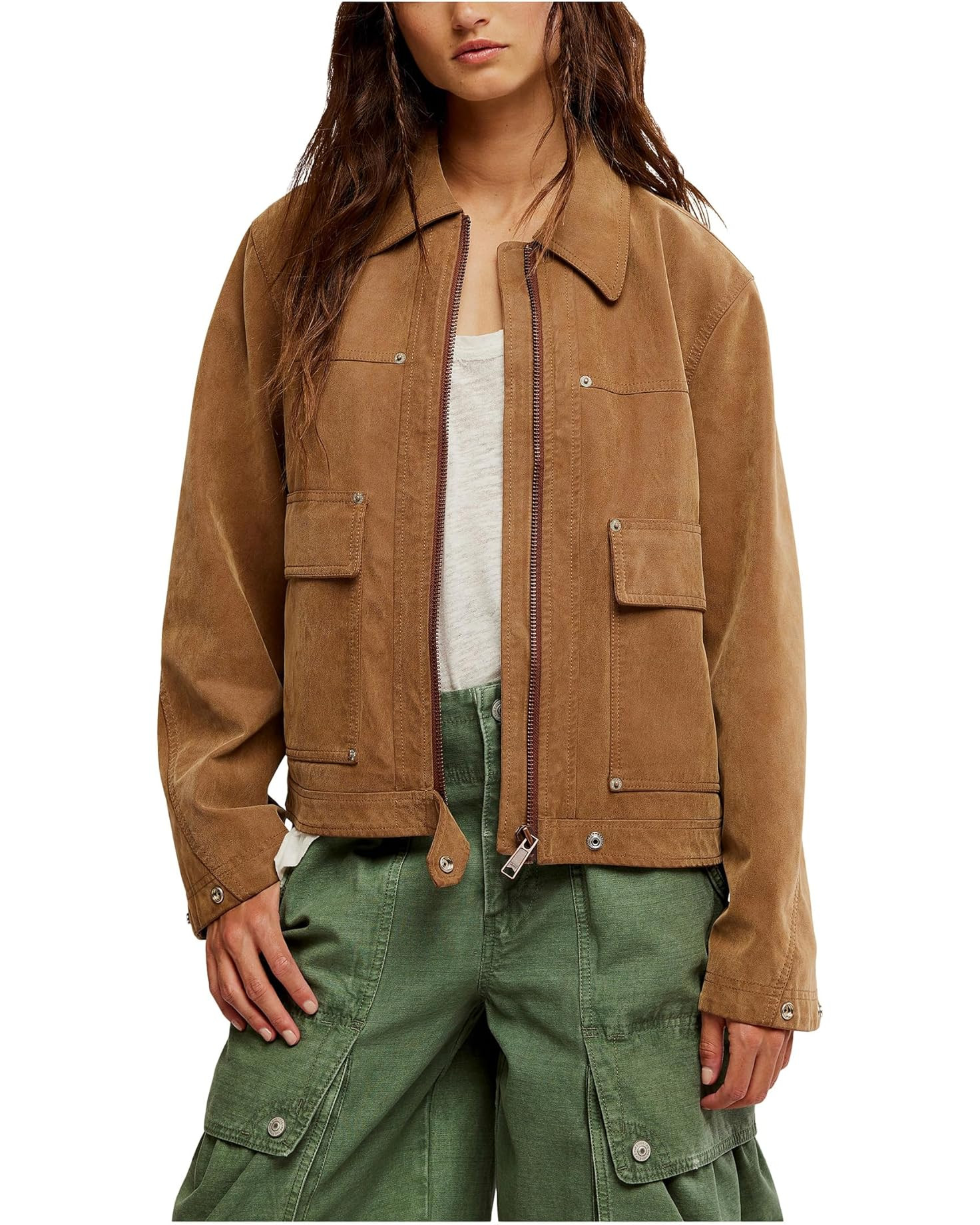 We The Free Blair Vegan Suede Jacket | Zappos