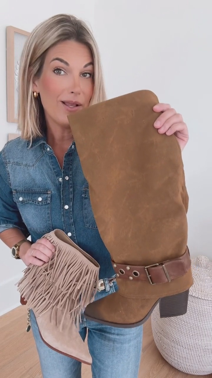The Western trend is huge right now. I’m taking these pieces with me to Arizona at the end of the month!

Little known fact - Nashville is a feeder market of 30A so we have lots of country vibes kickin’ around in my area. These boots will get lots of wear on my nights out. They’re on sale for under $80!

#LTKSaleAlert #LTKTravel #LTKTall