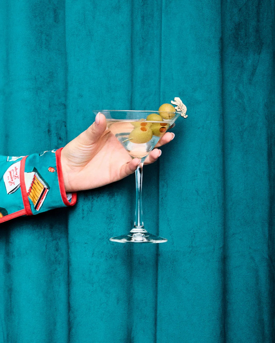 Gold - Leopard Cocktail Picks | Printfresh