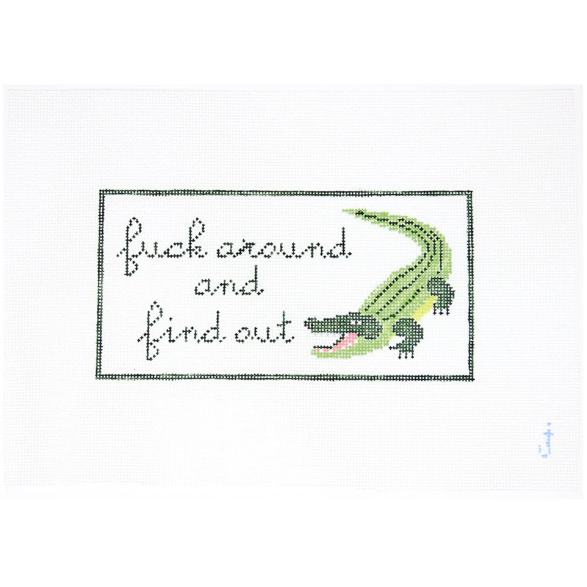 Find Out - 14 mesh | Greystone Needlepoint