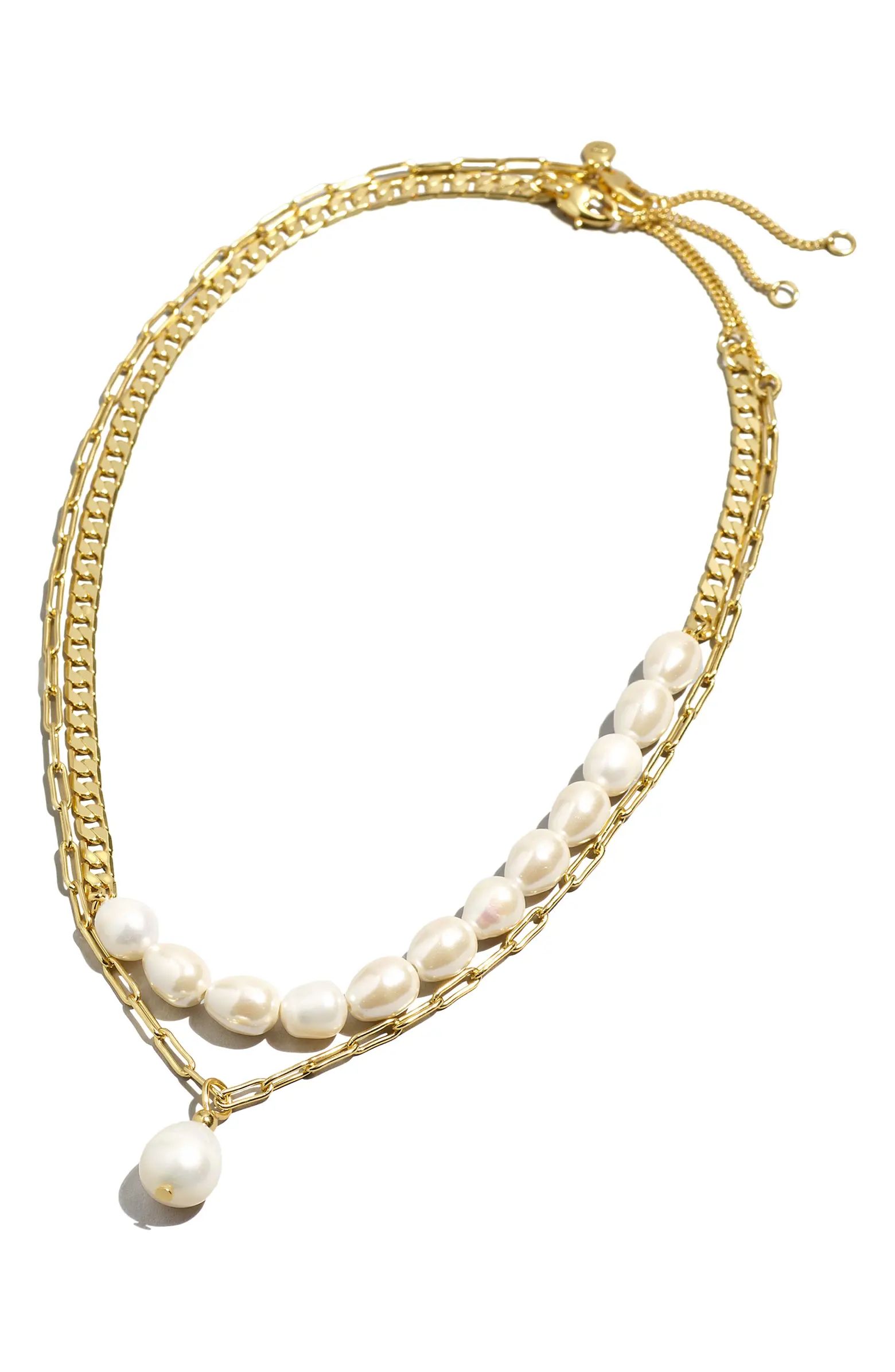 Set of 2 Freshwater Pearl Necklaces | Nordstrom