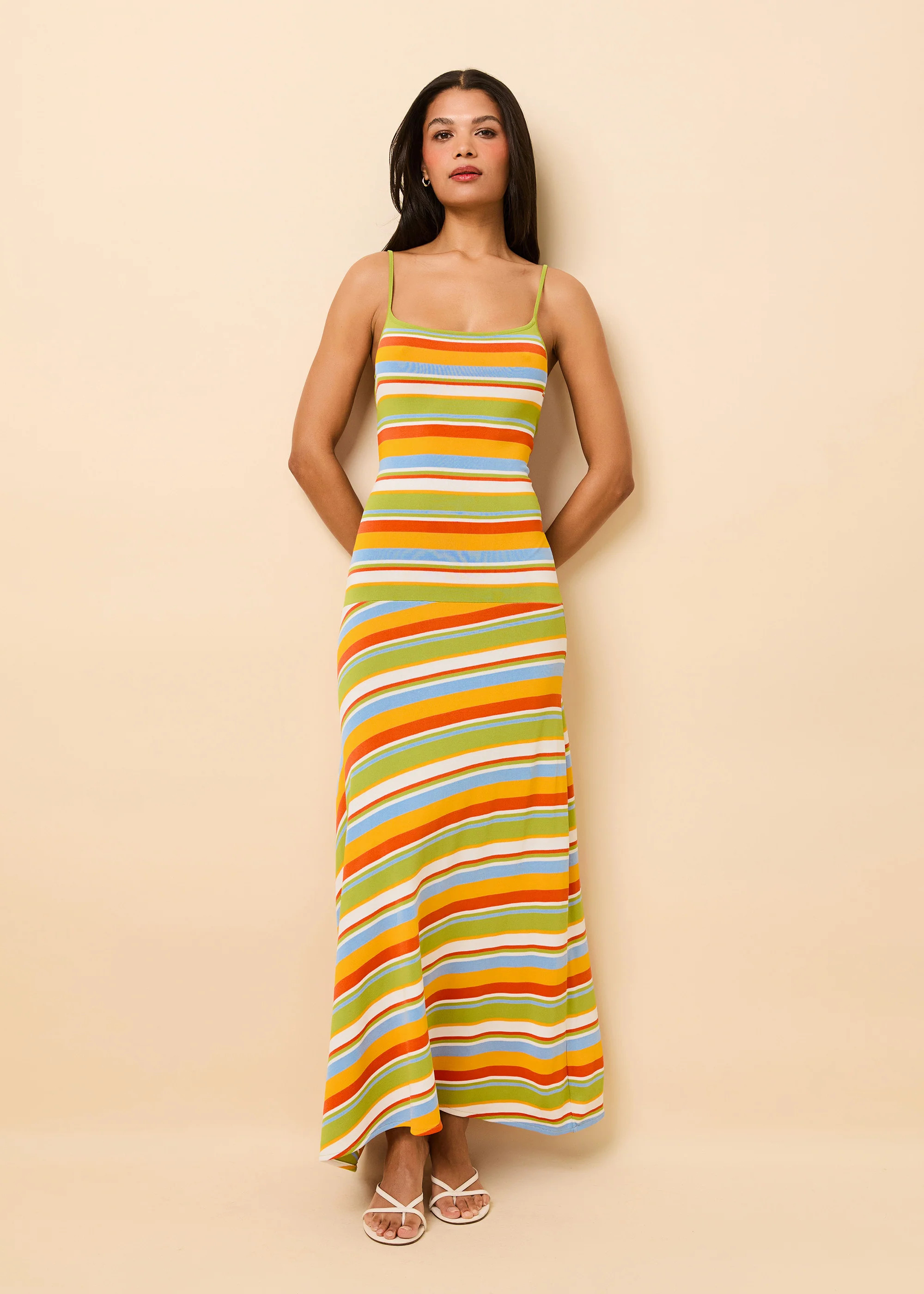 Lottie Maxi Dress St. Barths Stripe | Solid & Striped