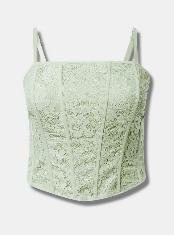 Lace Corset Crop Top | Torrid (US & Canada)