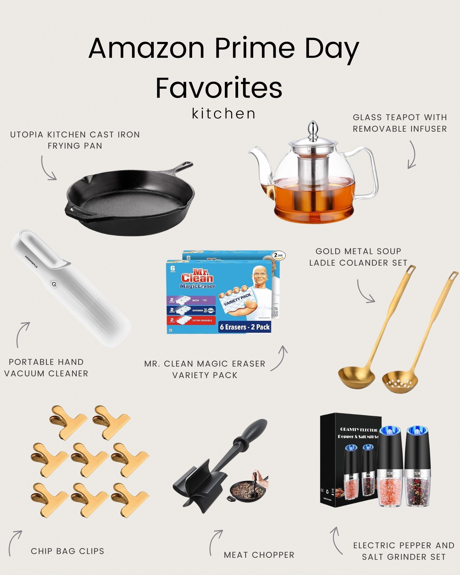 Amazon Prime Day Kitchen Favorites

#LTKSaleAlert