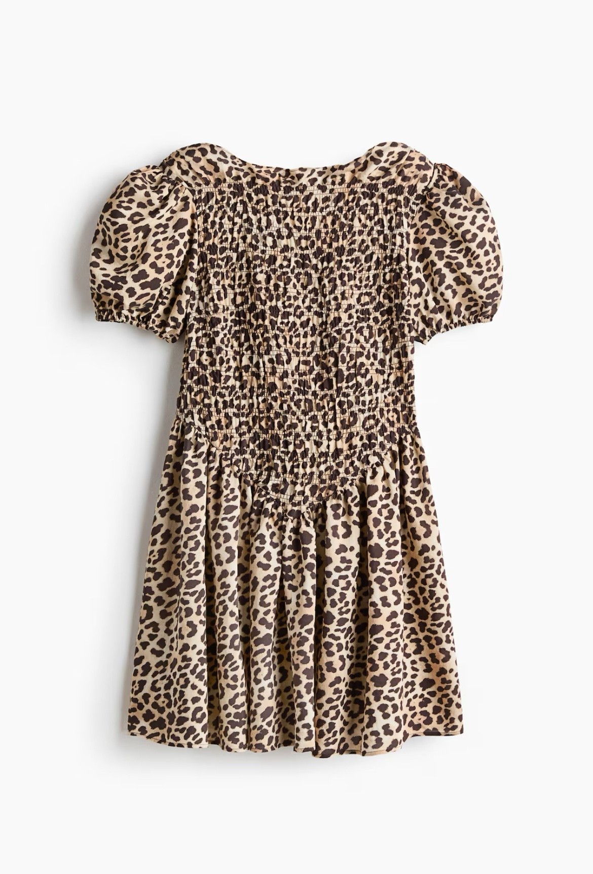 Leopard print puff sleeve smocked dress

#LTKSeasonal