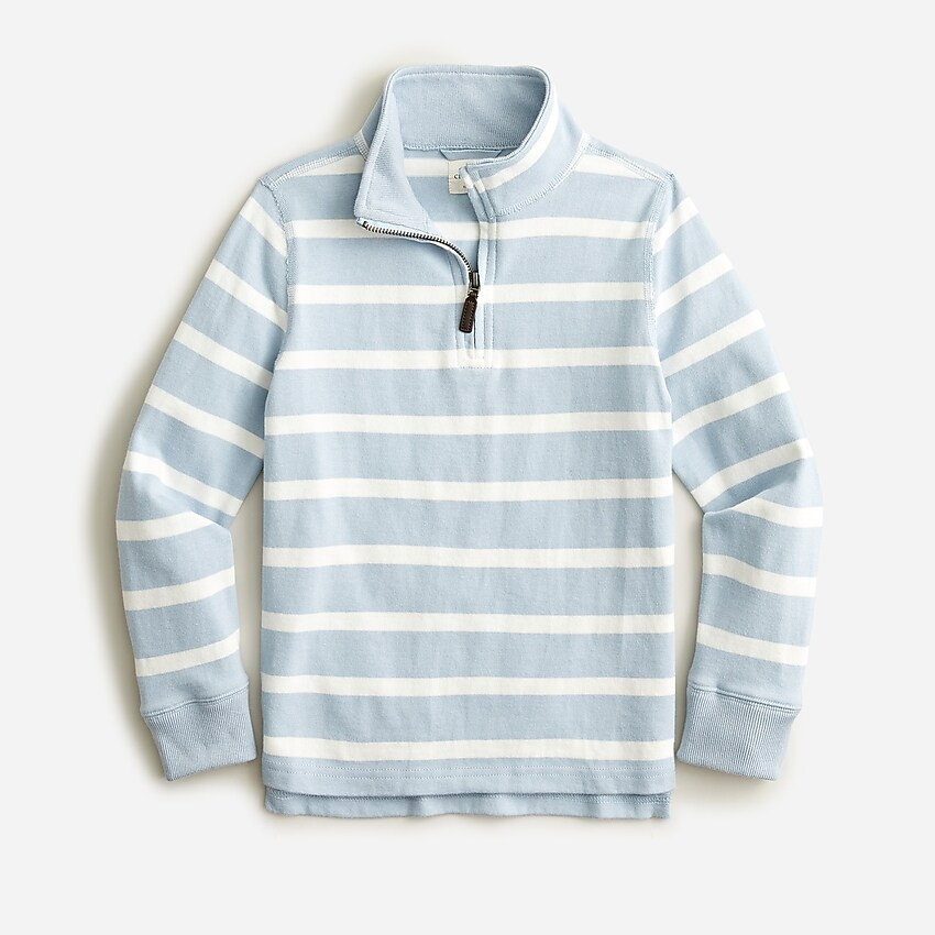 Kids' half-zip cotton popover shirt | J. Crew US