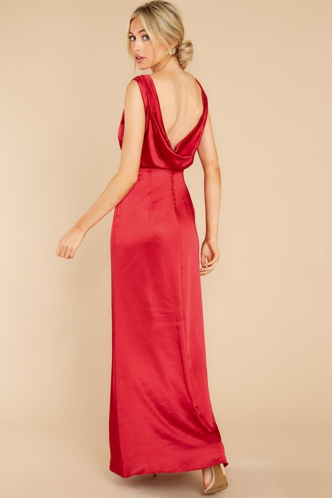 New Era Red Maxi Dress | Red Dress 