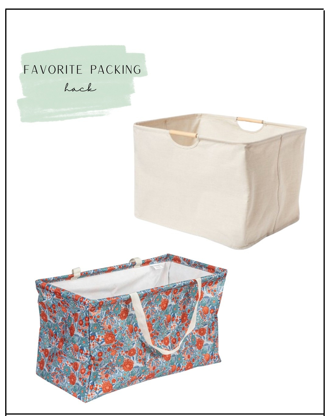 These are the absolute best bags to use for packing on a roadtrip! I’ve been doing this for a few trips now and it’s my favorite. They’re foldable, easy to stack, we use one for dirty clothes at the end of a trip… they’re the best!! 

#LTKSaleAlert #LTKFamily #LTKTravel