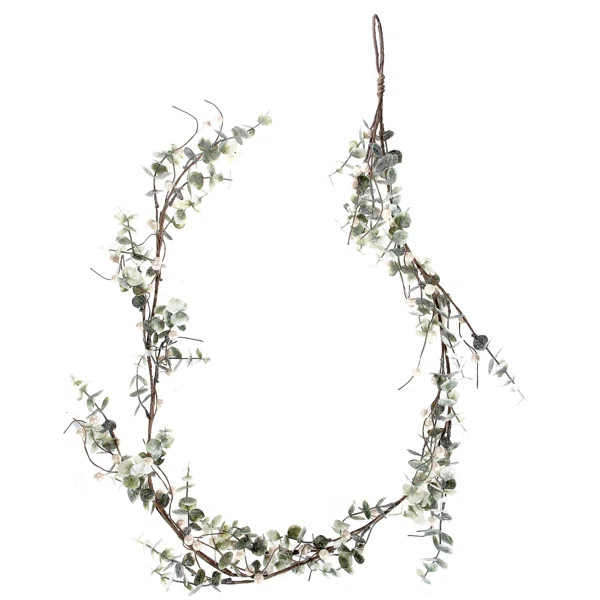 5' Eucalyptus Berry Garland | Wayfair North America