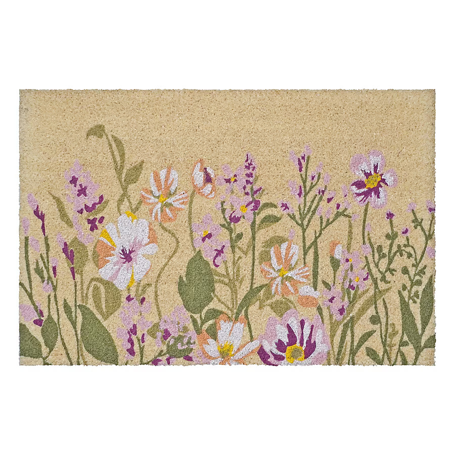 Callowaymills 1-1/2-ft x 2-1/2-ft Botanical Garden Coir Rectangular Indoor or outdoor Decorative ... | Lowe's