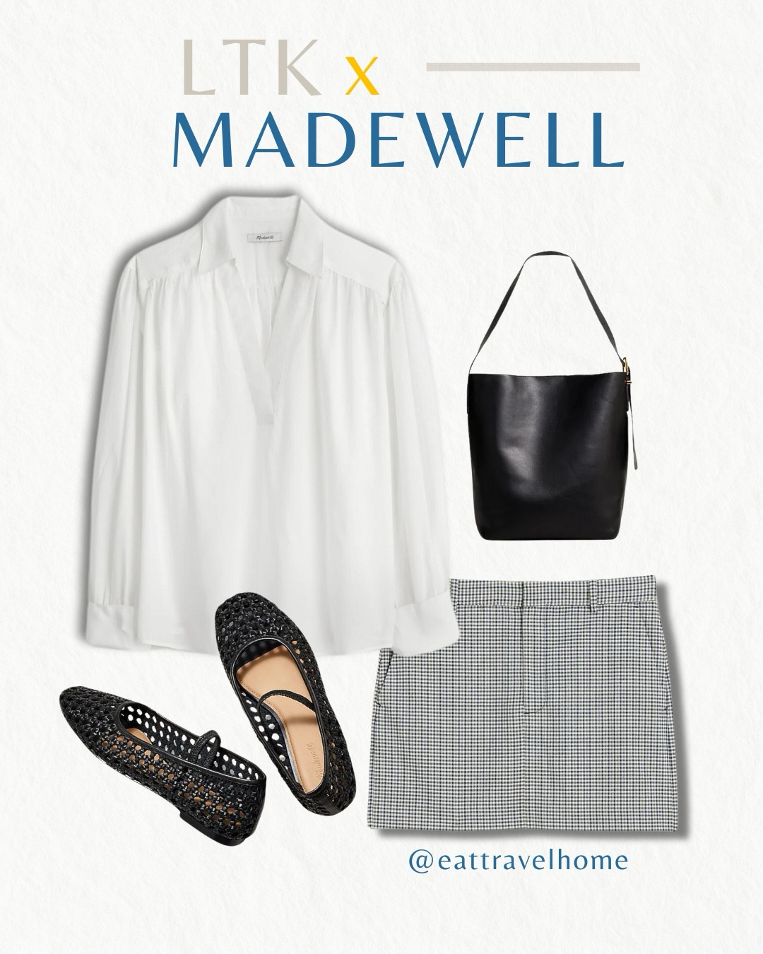 LTK x Madewell Sale🖤

I linked similar styles of shoes

🖤🤍🖤🤍
White blouse, plaid skirt, shirts, beige pants, blue jeans, silver, black woven flats, crossbody hand bags.

#LTKxMadewell #LTKSaleAlert #LTKShoeCrush #LTKItBag