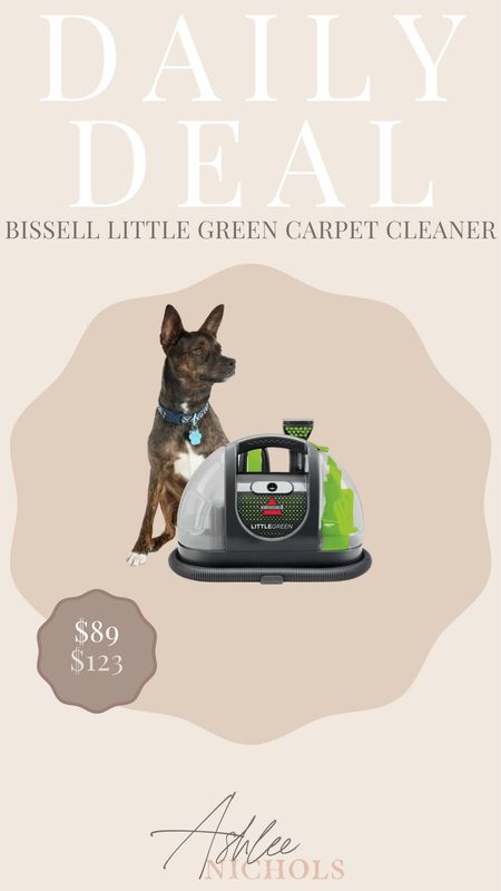 Daily deals - Bissell Little green carpet cleaner! 

Bissell, little green carpet cleaner, on sale, home finds 

#LTKhome #LTKSeasonal #LTKsalealert