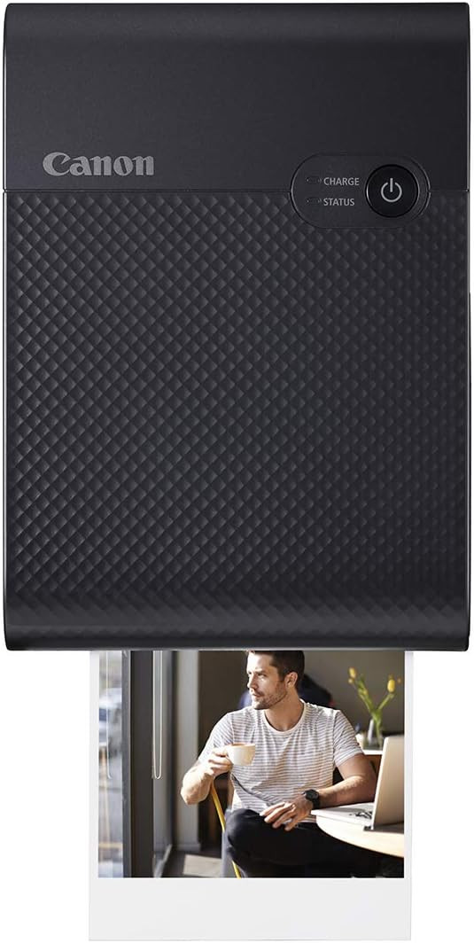 Canon SELPHY QX10 Portable Square Photo Printer for iPhone or Android, Black | Amazon (US)