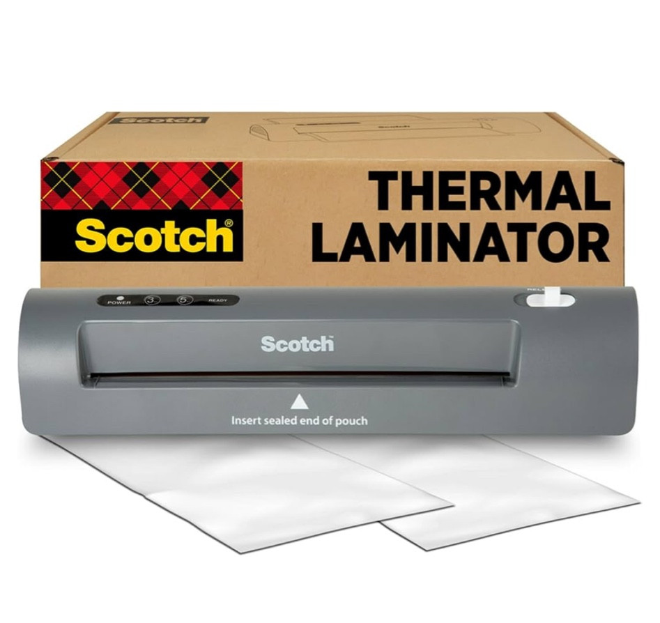 Scotch laminator 

#LTKCyberWeek #LTKSaleAlert #LTKGiftGuide