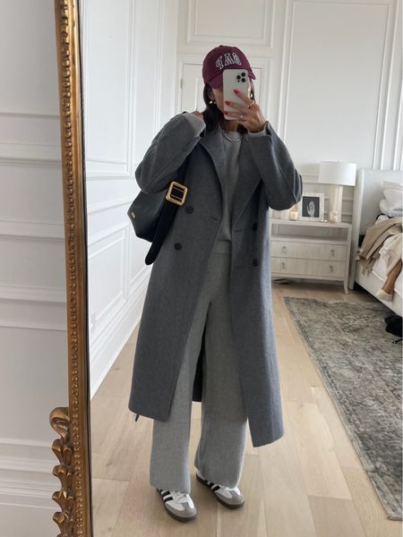 My new long gray wool jacket is currently 50% off! Love it paired with this gray matching set from gap. 

Fall fashion; fall style; fall outfit; winter outfit; winter jacket; fall jacket; wool coat; gap; gap style; mom style; school drop off outfit; casual outfit; adidas samba; Christine Andrew 

#LTKstyletip #LTKsalealert #LTKSeasonal