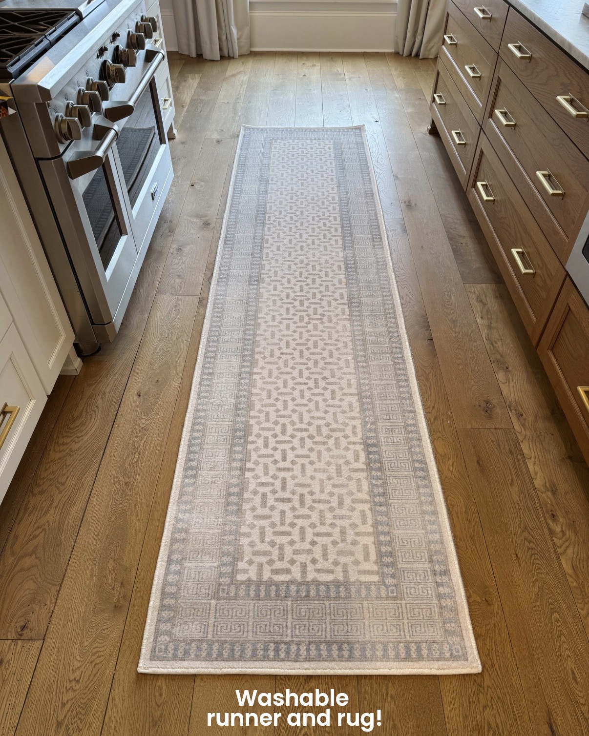 The Ruggable, washable runner!!
Already washed 3 times it’s so easy and still looks new!!

#washablerug #ruggable #runner #kitchenrunner #kitchenmats #kitchenaesthetic

#LTKHome #LTKmomlife
