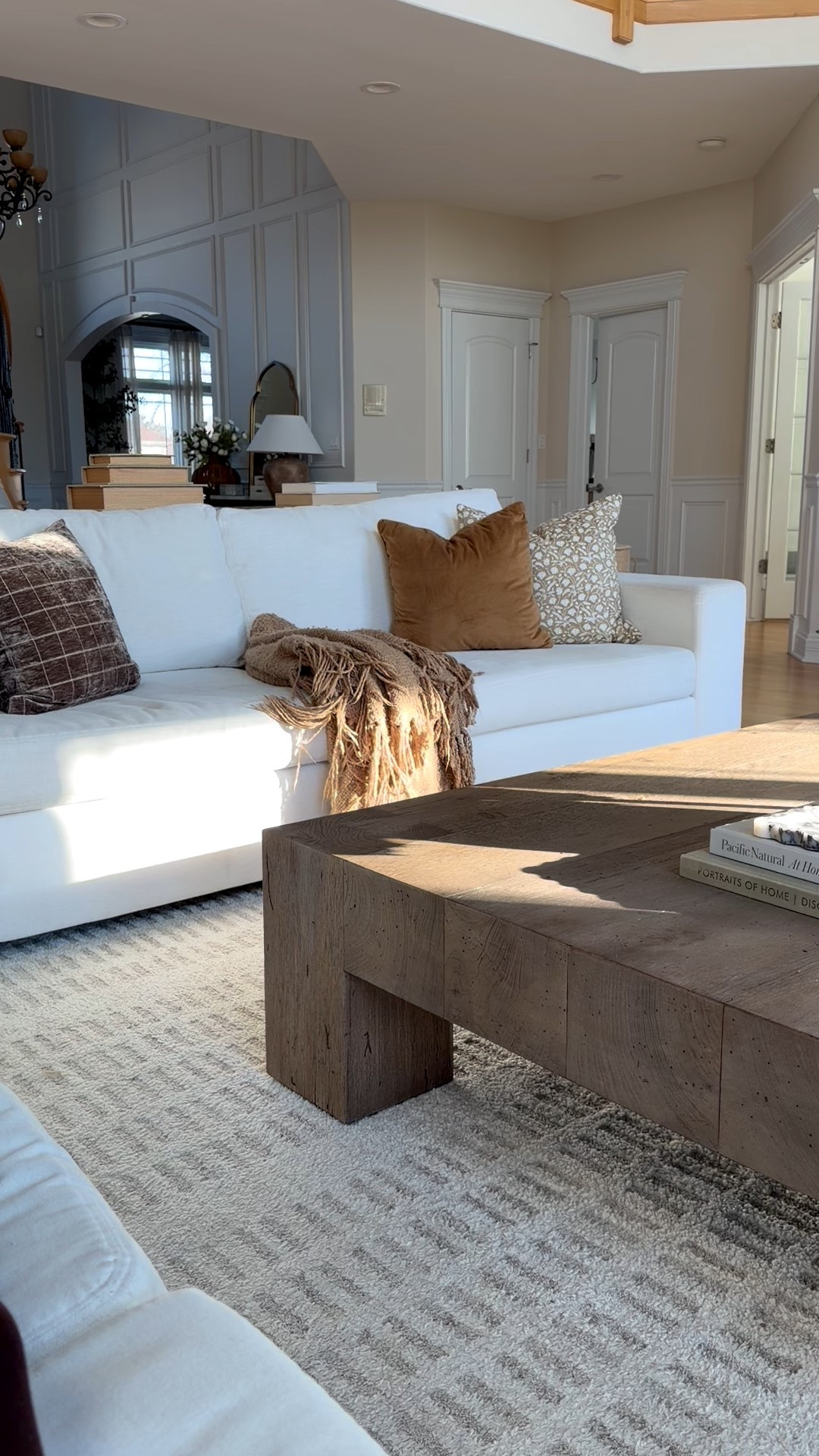 This view never gets old 🤍
Sharing our great room setup — and yes, the rug and sofas are currently on sale.
One of my most asked-about pieces and it grounds the entire space beautifully. 

#LTKHome