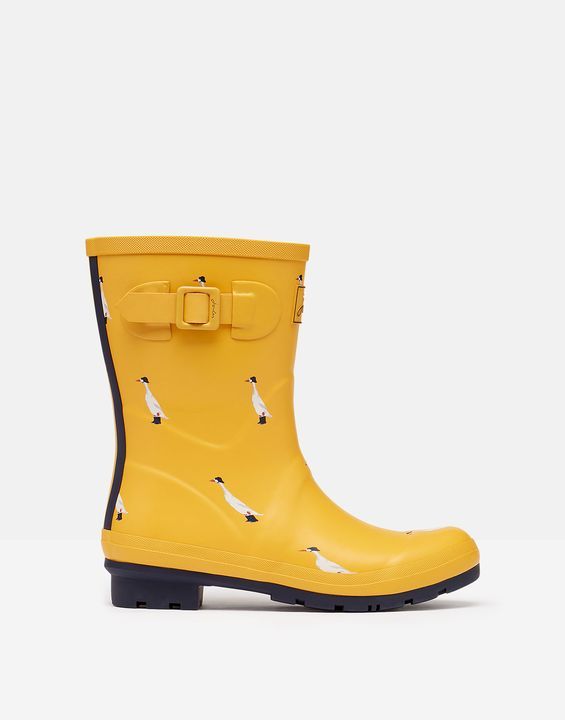 Molly Mid Height Printed Rain Boots | Joules (US)