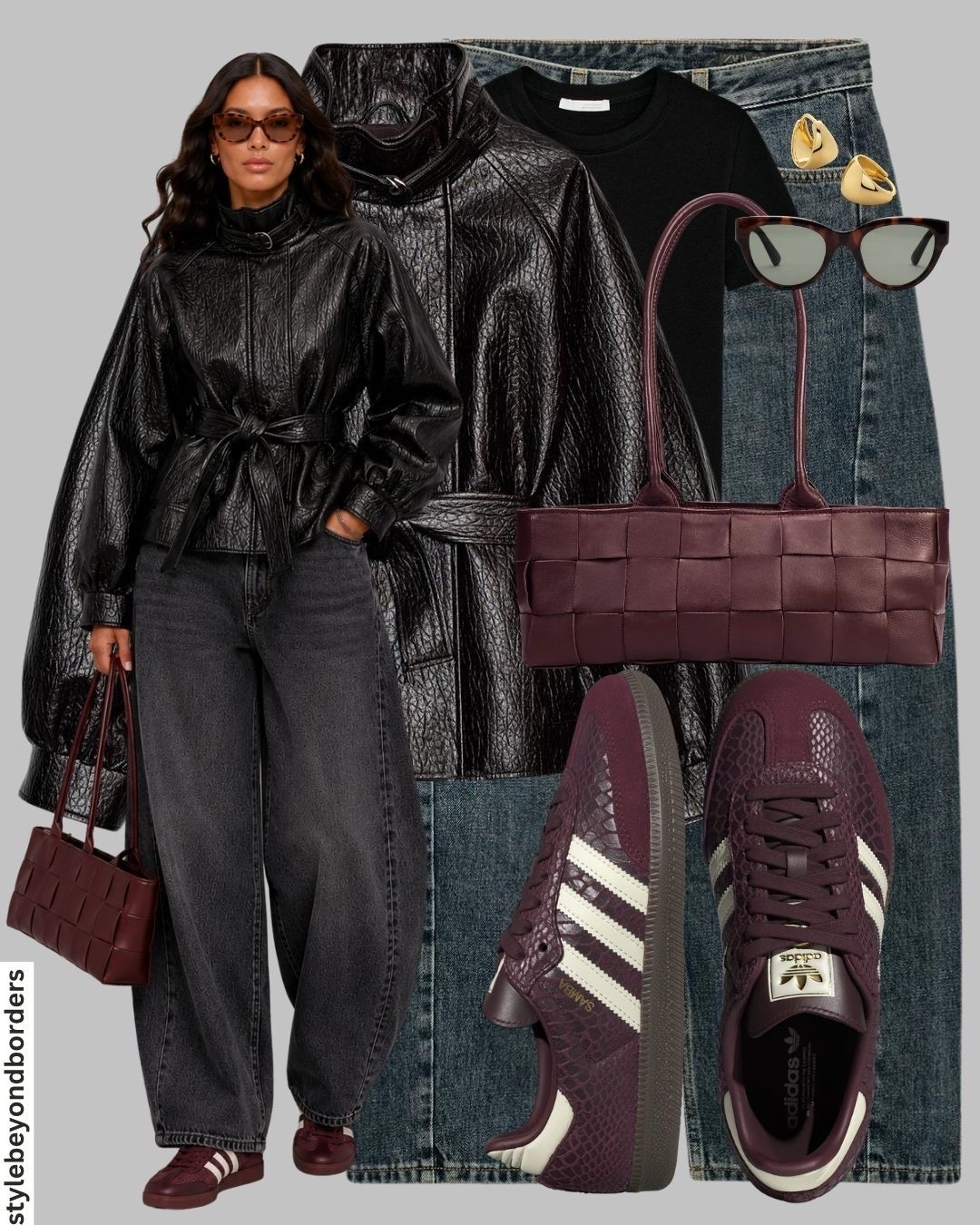 Faux leather jacket styling 🖤💫


Tags:,adidas track jacket, checkered jacket, burgundy t-shirt, burgundy adidas spezials, burgundy bag, chic look, easy to style outfit, barrel jeans, zara, pre-fall look

#LTKstyletip #LTKjeans #LTKautumn