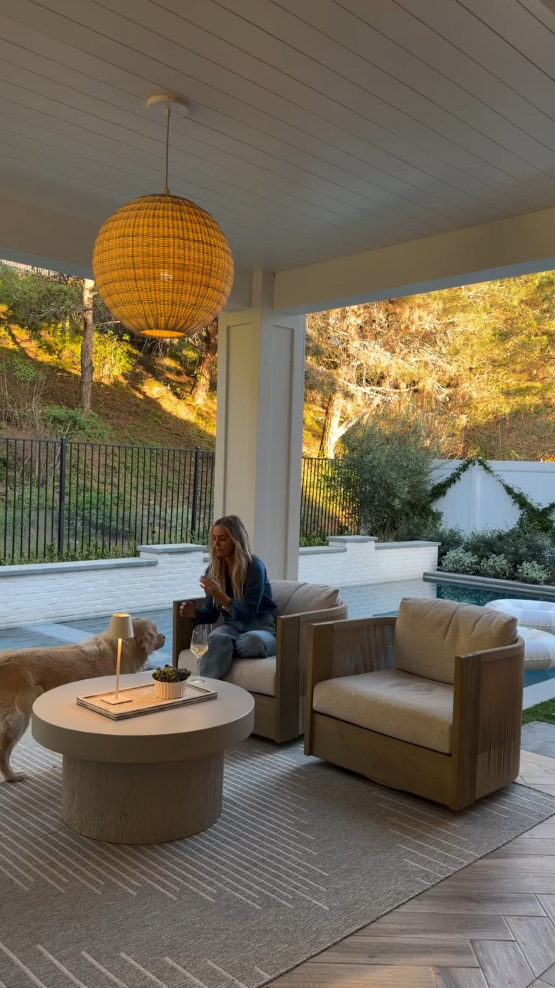 When winter afternoons feel more like spring… Windows and doors open, + hot honey pork tenderloin & It’s Complicated in the mix…