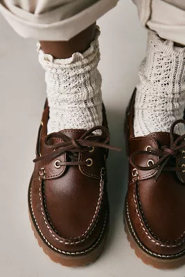 By Anthropologie Lug Boat Loafers | Anthropologie (US)