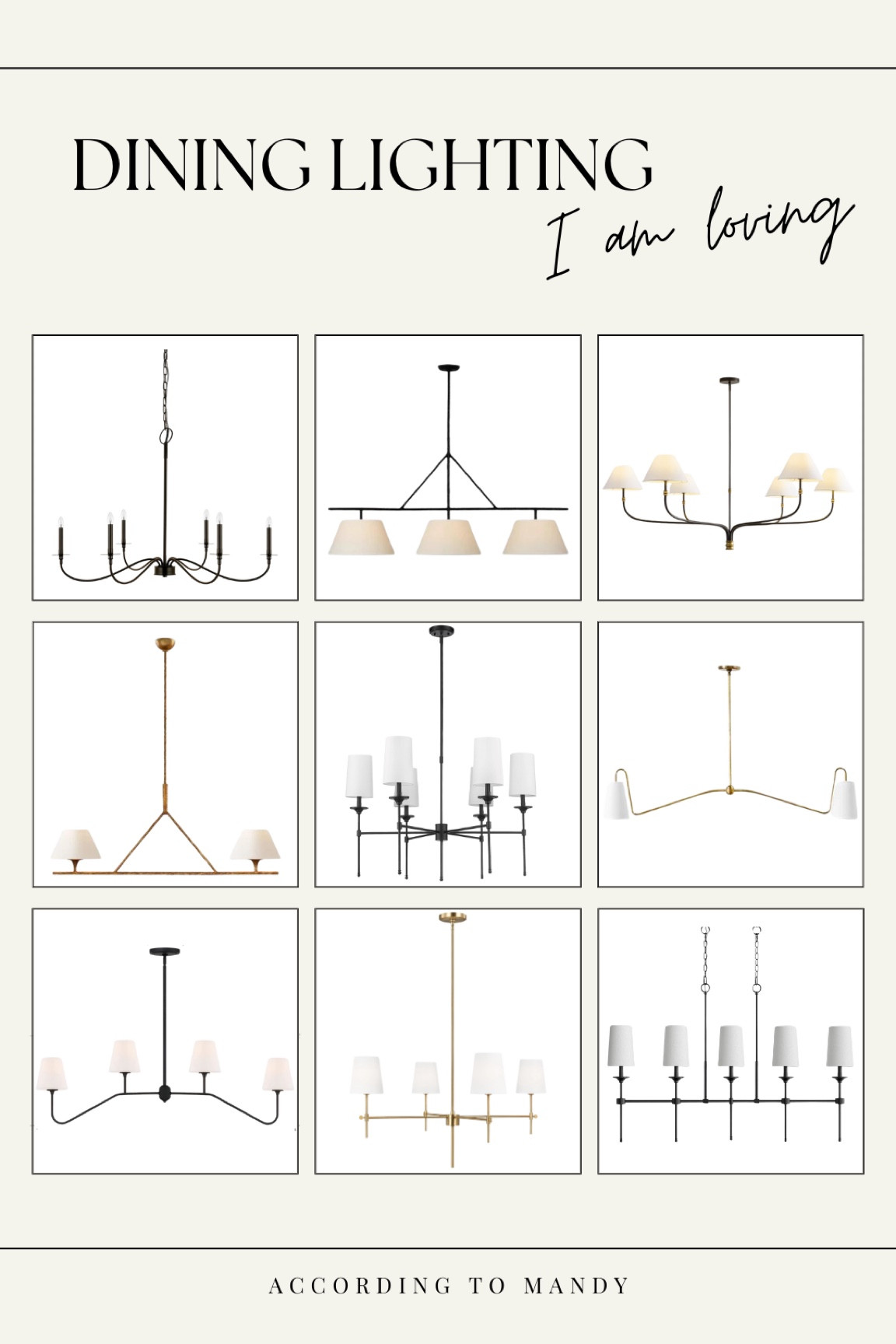 Dining Lighting I’m Loving

Home decor, inspo, interior design, dining room, living, bedroom, office, media, chandelier

#LTKfindsunder50 #LTKfindsunder100 #LTKhome