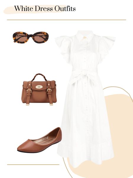 White Dress outfit inspo 