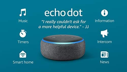 Echo Dot (3rd Gen) - Smart speaker with Alexa - Charcoal | Amazon (US)