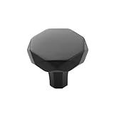 Hickory Hardware H077839MB-10B Karat Collection Knob 1-1/4 Inch Diameter Matte Black Finish (10-Pack | Amazon (US)