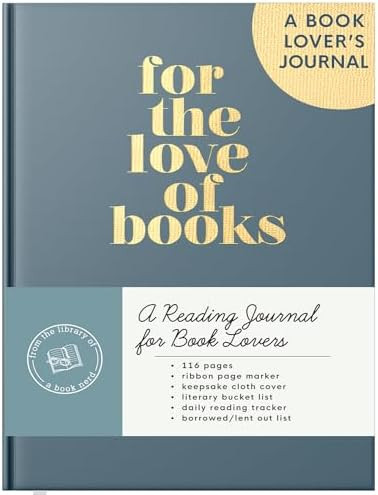 Reading Journal: For the Love of Books, A Book Journal and Planner for Book Lovers to Track, Log ... | Amazon (US)