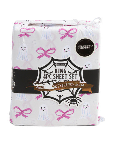 Girlie Ghost Sheet Set | TJ Maxx