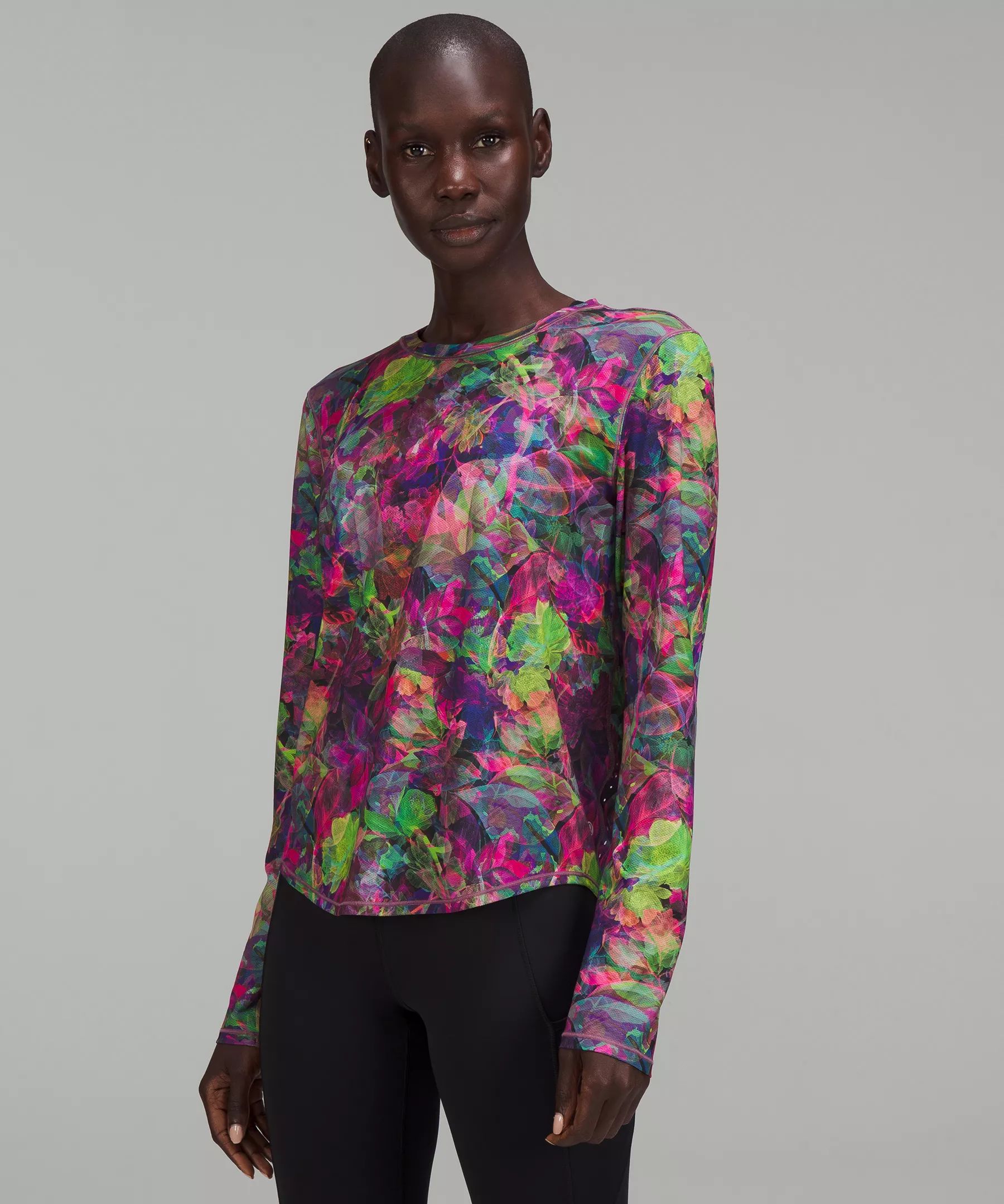 High-Neck Running and Training Long Sleeve Shirt Online Only | Lululemon (US)