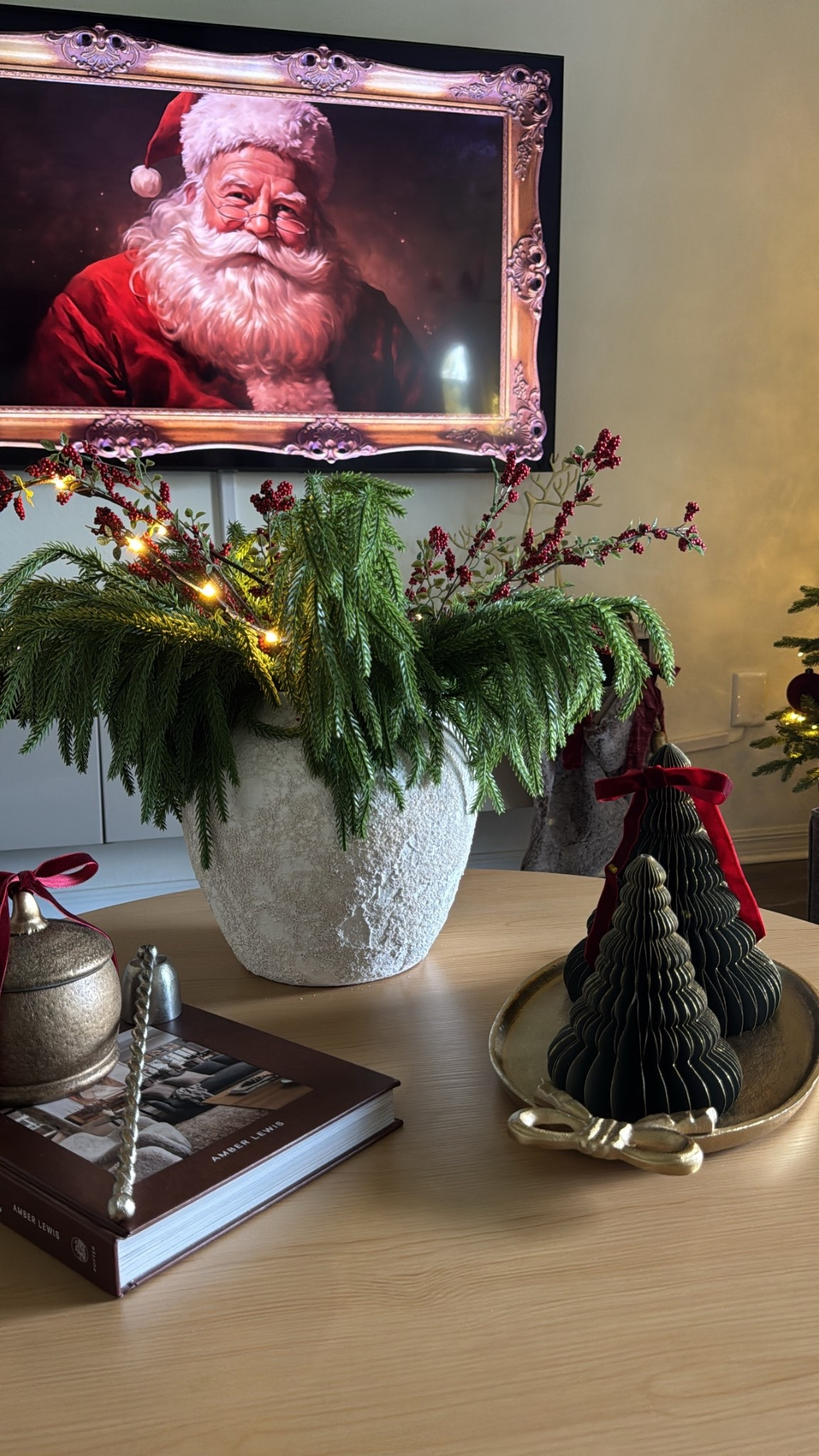 Coffee table holiday styling 

#LTKHoliday
