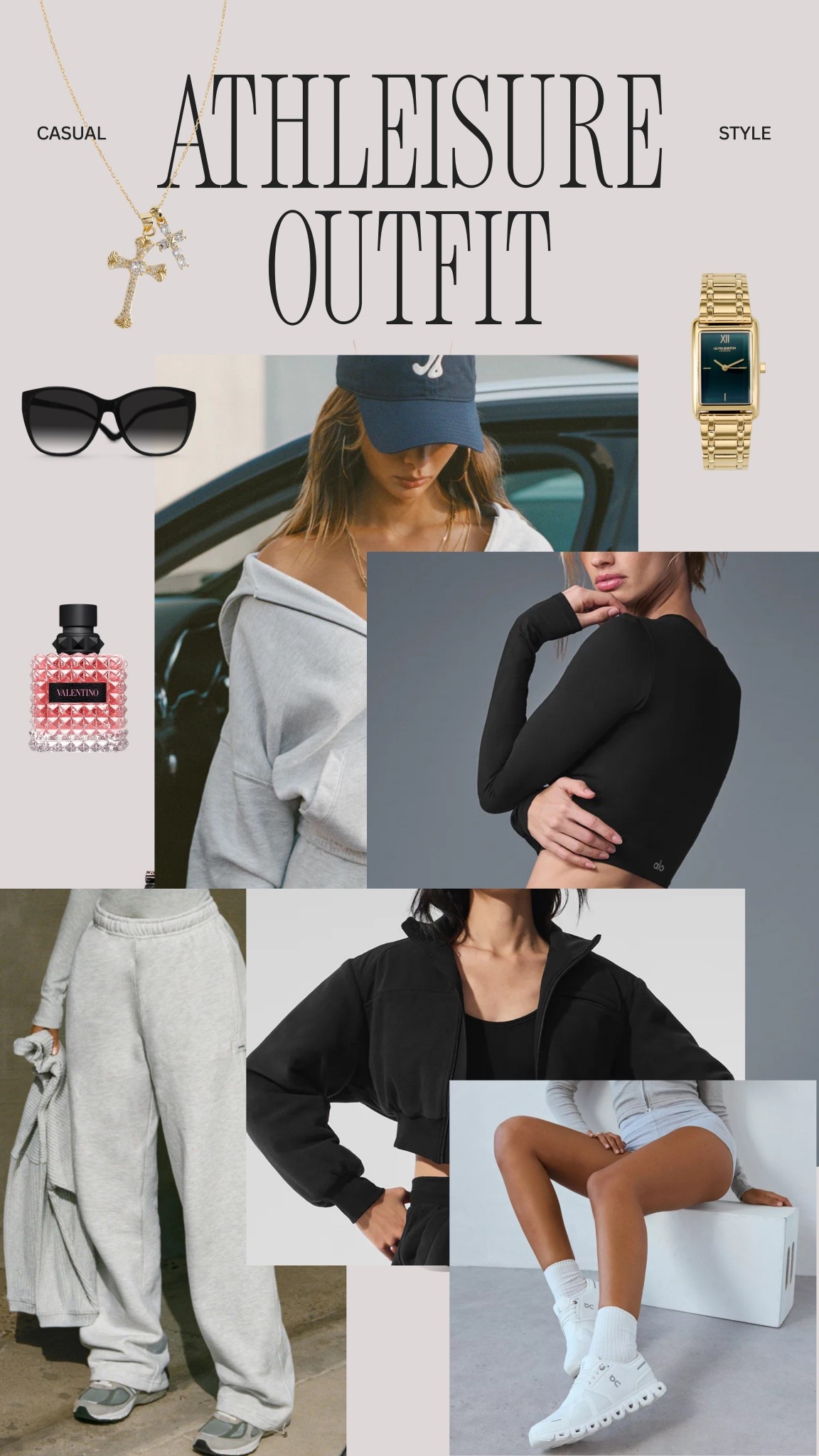 Winter athleisure, but make it elevated. Clean layers, oversized sweats, sleek black sets, gold accents, and everyday staples that feel intentional — not thrown on. Effortless, polished, and warm enough for real life — everything I’m wearing and loving.

#LTKfitnessgoals #LTKActive #LTKootd