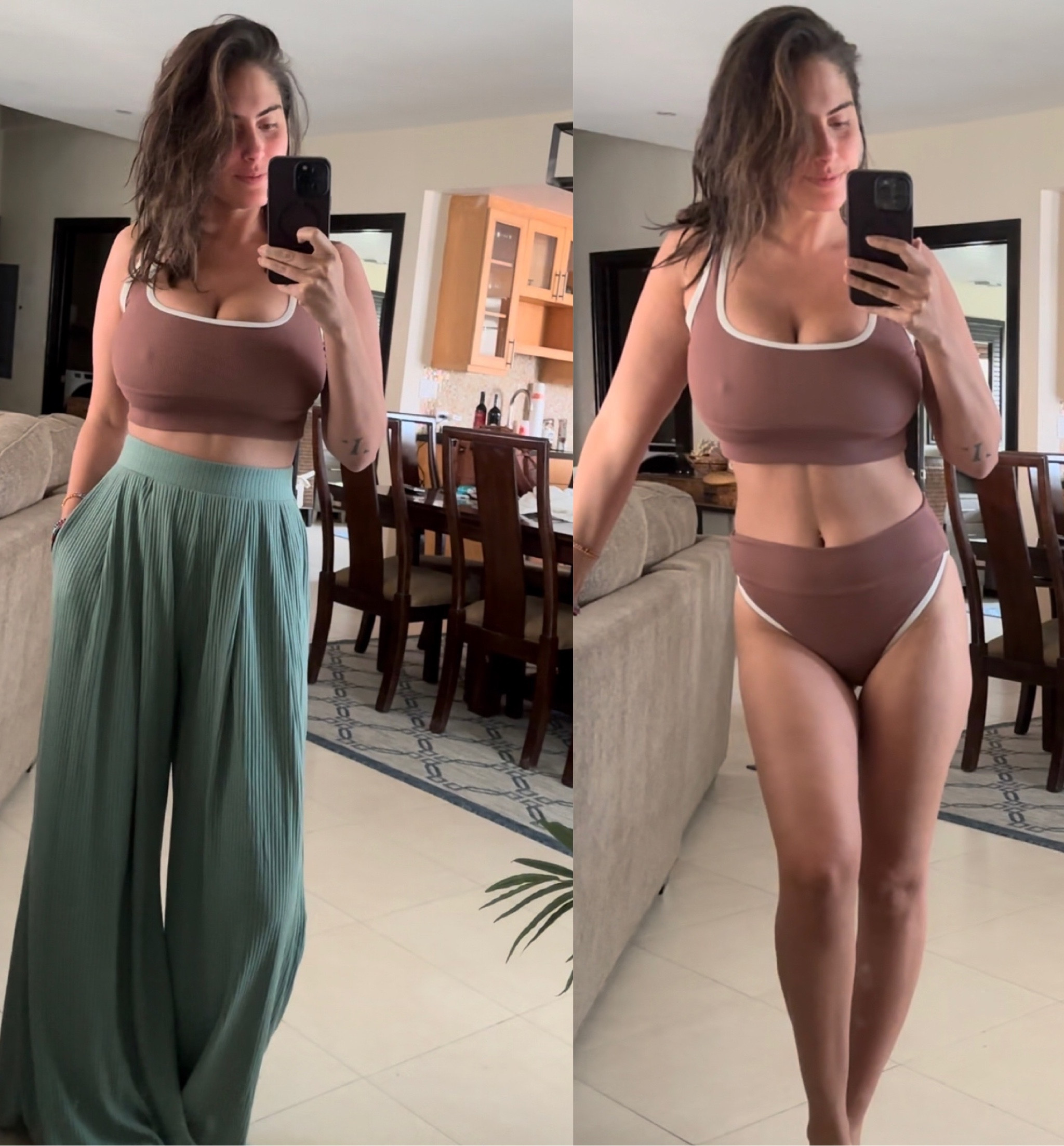 I am LOVING #lainsnow. The simple but supportive swimwear to this thick quality comfy pant was my pool attire go to. Hello summer  

#LTKtravel #LTKswim #LTKfamily