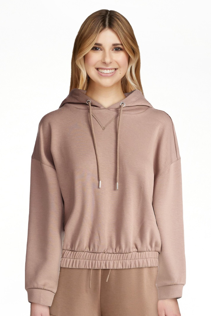 Scoop Women's and Women's Plus New Scubaknit Pullover Hoodie, Sizes XS-4X | Walmart (US)