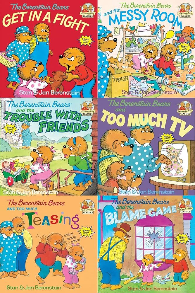 Berenstain Bears Set: Trouble with Friends / Berenstain Bears Too Much TV / Berenstain Bears and ... | Amazon (US)