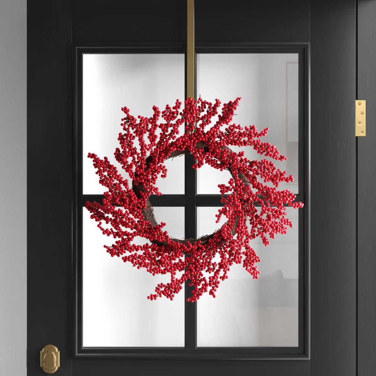 22" Cluster Berry Artificial Christmas Wreath Red - Wondershop™ | Target