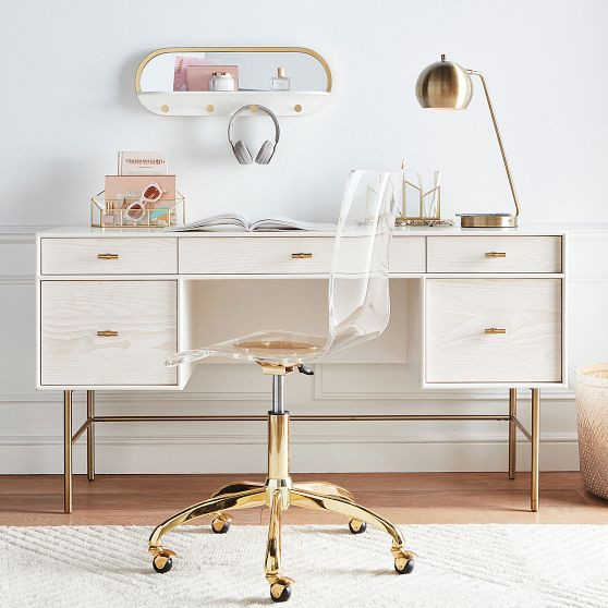 Blaire 57" Smart Storage Desk | Pottery Barn Teen | Pottery Barn Teen