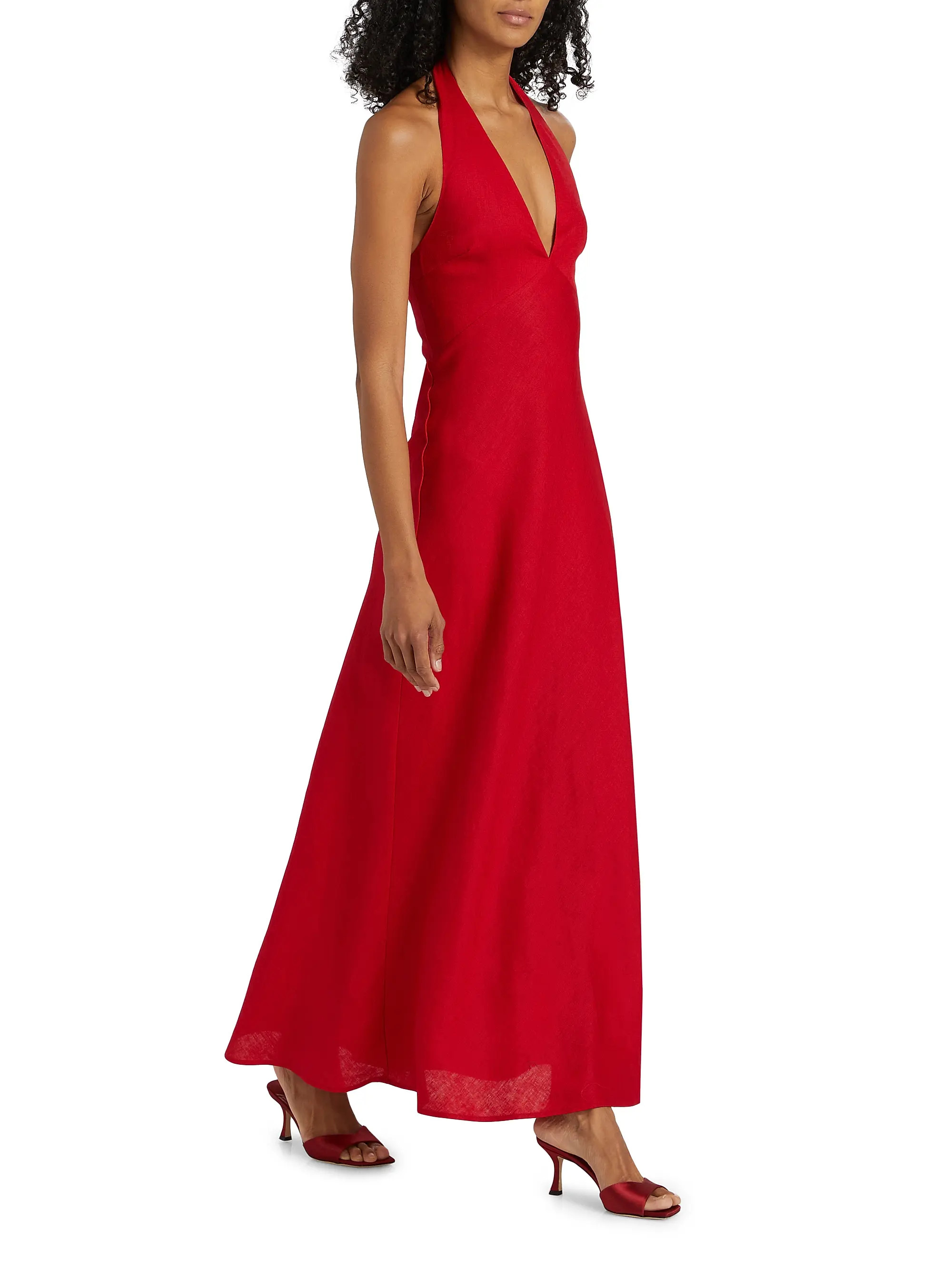 Delilah Linen Maxi Dress | Saks Fifth Avenue