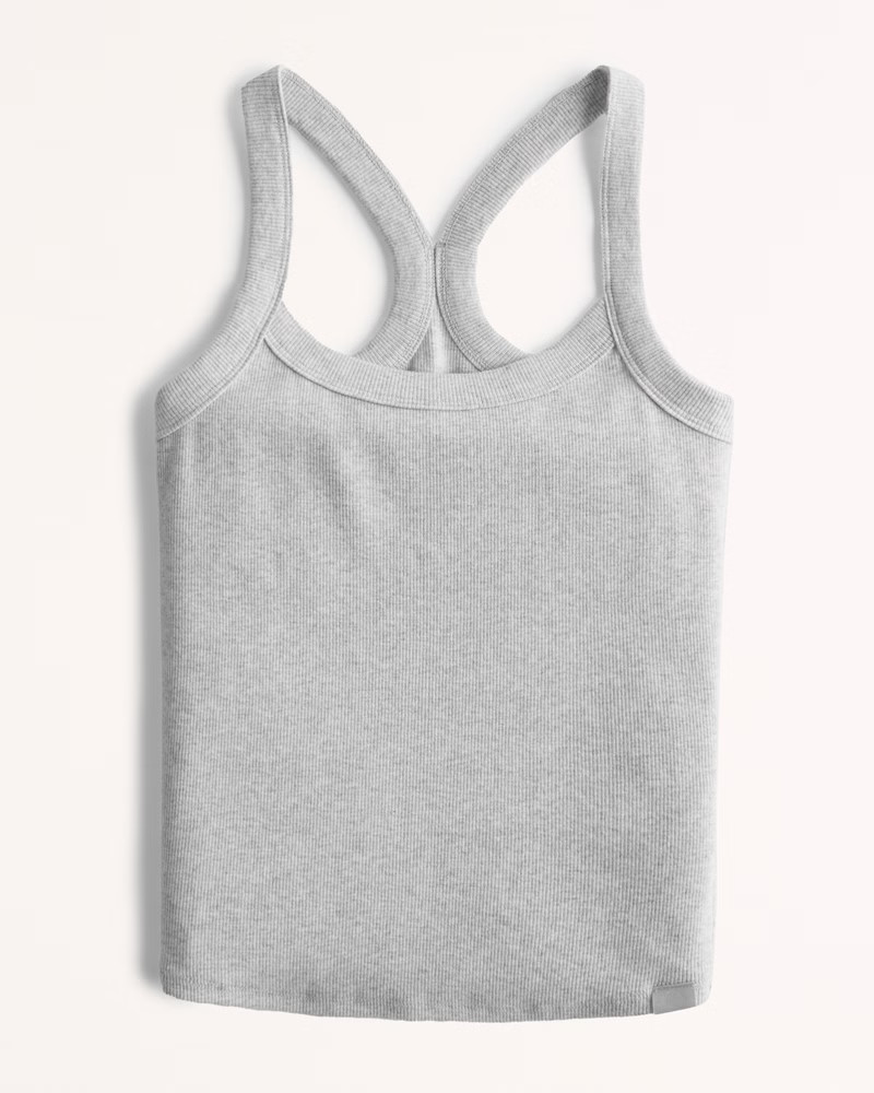 Gilly Hicks Active Ribbed Racerback Tank | Hollister (UK)