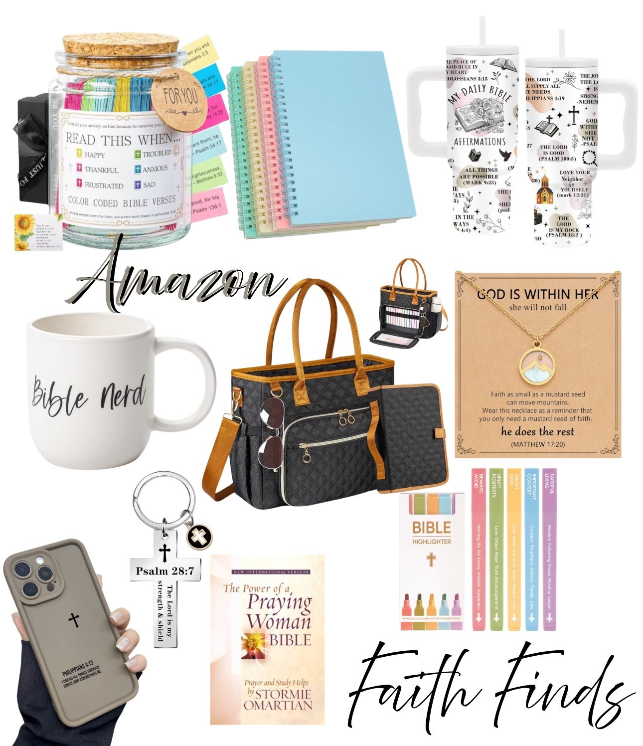 Amazon Faith Finds 🤍

#LTKOver40 #LTKselfcare #LTKmorningroutine