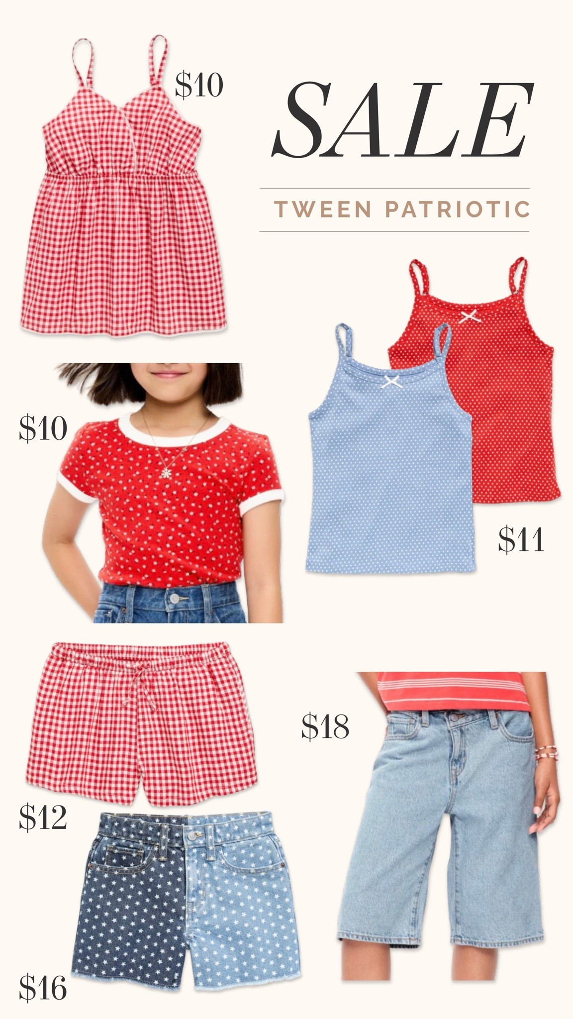 4th of July fits for you tween on sale!

#LTKSeasonal #LTKSaleAlert #LTKKids